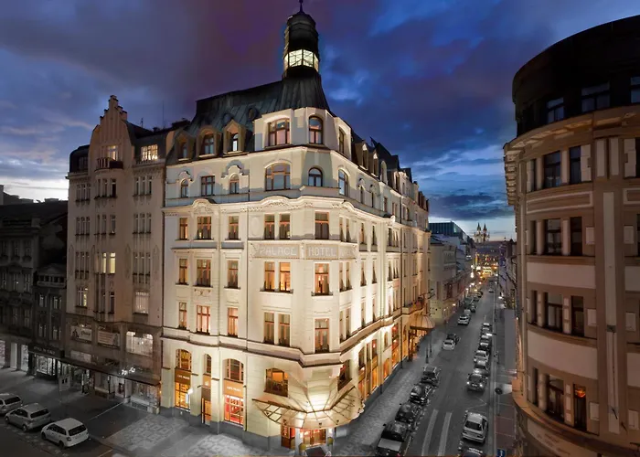 Art Nouveau Palace Hotel Prag